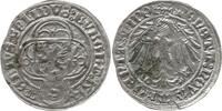 1/2 Schilling 1514 Brandenburg-Franken, Markgrafschaft Friedrich IV. der Ältere, 1495 - 1515, Schwabach Selten, fast vorzüglich, kleiner Grünspan...