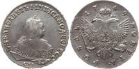 Russland 1 Rubel Elisabeth I., 1741 - 1761, St. Petersburg -