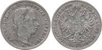 Österreich 1/4 Gulden Franz Joseph I., 1848 - 1916, Wien -