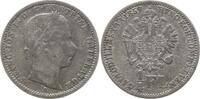 Österreich 1/4 Gulden Franz Joseph I., 1848 - 1916, Wien -
