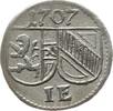 Salzburg, Erzbistum Einseitiger Pfennig Johann Ernst von Thun und Hohenstein, 1687 - 1709 -
