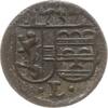 Salzburg, Erzbistum Einseitiger Pfennig Leopold Anton Eleutherius von Firmian, 1727 - 1744 -