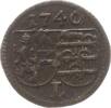 Salzburg, Erzbistum Einseitiger Pfennig Leopold Anton Eleutherius von Firmian, 1727 - 1744 -