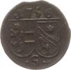Salzburg, Erzbistum Einseitiger Pfennig Sigismund III. von Schrattenbach, 1753 - 1771 -