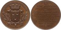 Frankreich, Gouvernement de la Défense Nationale Bronzemedaille v. Herluison, 18. Oktober 1870, Armée de Von Wittich attaque Châteaudun -