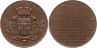 Frankreich, Gouvernement de la Défense Nationale Bronzemedaille v. Herluison, 11. Januar 1871, La Bataille du Mans, Général (Loire) Chanzy -