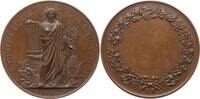 Frankreich, Gouvernement de la Défense Nationale Große Bronzemedaille v. Oudine, Gründung der Republik, Libertas mit Verfassung, Zweig und Bienenkorb -