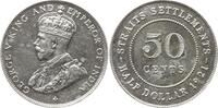 Malaysia Straits Settlements 50 Cents George V., 1910 - 1936 -