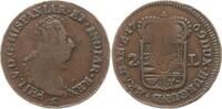 Belgien, Herzogtum Brabant 2 Liards Philipp V. 1700 - 1712, Namur -