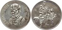 Silbermedaille o.J. Ungarn von András Kiss Nagy auf den Mediziner Ignác Semmelweis, 1818 - 1865 Vorzüglich - Stempelglanz, min. fleckig