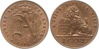 Belgien, Königreich 1 Centime Albert I., 1909 - 1934 -