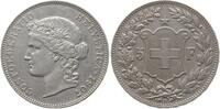 5 Franken 1907 B Schweiz  Sehr schön - vorzüglich
