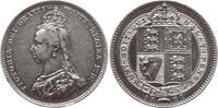 Großbritannien 1 Shilling Victoria, 1837 - 1901 -