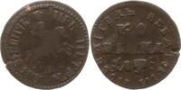 Russland 1 Kopeke Peter I., 1689 - 1725, Moskau, Kadashevsky Münzhof -