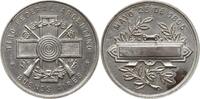 Argentinien - Buenos Aires Versilberte Bronzemedaille Schützenmedaille, Tir Federal Argentino, Buenos Aires 25 DE 1895 -