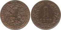 Niederlande, Königreich 1 Cent Wilhelm III., 1849 - 1890 -