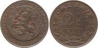 Niederlande, Königreich 2 1/2 Cent Wilhelm III., 1849 - 1890 -