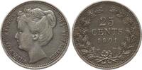 Niederlande, Königreich 25 Cent Wilhelmina, 1890 - 1948 -