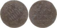 Bayern, Kurfürstentum 1 Pfennig Karl Theodor 1777 - 1799, München -