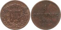 Bayern, Königreich 1 Pfennig Ludwig I., 1825 - 1848 -