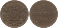 Bayern, Königreich 1 Pfennig Ludwig I., 1825 - 1848 -