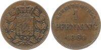 Bayern, Königreich 1 Pfennig Maximilian II., 1848 - 1864 -