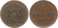 Bayern, Königreich 1 Heller Maximilian II., 1848 - 1864 -