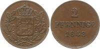 Bayern, Königreich 2 Pfennig Ludwig I., 1825 - 1848 -