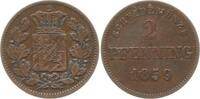 Bayern, Königreich 2 Pfennig Maximilian II., 1848 - 1864 -
