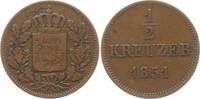 Bayern, Königreich 1/2 Kreuzer Maximilian II., 1848 - 1864 -