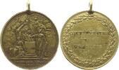 Frankreich, Revolution, Paris Vergoldete Bronzemedaille v. Gatteaux, Erinnerung an das Föderationsfest der Franzosen am 14. Juli 1790 -