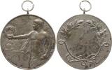 Sportmedaillen Tragbare Messingmedaille Preismedaille, Sportler hält Siegeskranz, Gravur im Lorbeerkranz, unbestimmt -