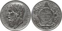Belgien, Königreich, Limburg, Stadt Hasselt Versilberte Bronzemedaille Leopold II., 1865-1909, v. Fisch, Preismedaille Exposition Societé Horticuture -