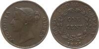 Straits Settlements 1 Cent Victoria, 1837 - 1901, East India Company -