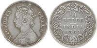 Indien 1/4 Rupie Victoria, 1837 - 1901, Calcutta -