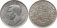 Großbritannien 1/2 Crown George VI., 1936 - 1952 -
