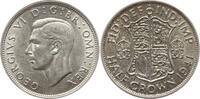 Großbritannien 1/2 Crown George VI., 1936 - 1952 -