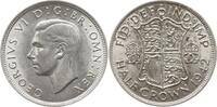 Großbritannien 1/2 Crown George VI., 1936 - 1952 -