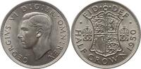 Großbritannien 1/2 Crown George VI., 1936 - 1952 -
