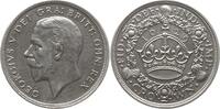 Großbritannien 1 Crown George V., 1910 - 1936, Wreath type, Auflage 4994 Stück -