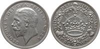 Großbritannien 1 Crown George V., 1910 - 1936, Wreath type, Auflage 15000 Stück -