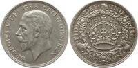 Großbritannien 1 Crown George V., 1910 - 1936, Wreath type, Auflage 7132 Stück -