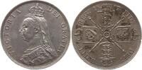Großbritannien 1 Florin (2 Shillings) Victoria, 1837 - 1901 -