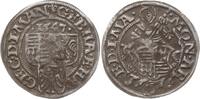 Mansfeld, Hinterortische Linie zu Schraplau Spitzgroschen Johann Georg I., Peter Ernst I., Gebhardt VII., 1547 - 1558 -