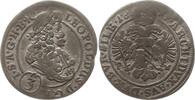 RDR, Haus Habsburg, Schlesien Groschen (3 Kreuzer) Leopold I., 1657 - 1705, Oppeln -