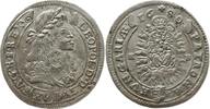 RDR, Haus Habsburg, Königreich Ungarn 15 Kreuzer Leopold I., 1657 - 1705, Kremnitz -
