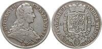 Pfalz, Kurfürstentum Ausbeutegulden zu 2/3 Taler Karl Theodor, 1742 - 1799, Mannheim, Ausbeute der Wildberger Gruben -
