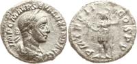 Römische Kaiserzeit Denar Severus Alexander, IMP C M AVR SEV ALEXAND AVG / PM TR P II - COS P P, Mars n.l. -