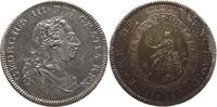 Großbritannien Dollar zu 5 Shillings George III., 1760 - 1820, Überprägung auf spanischem 8 Reales Stück -