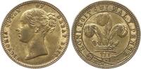 Großbritannien, Königreich Messing Jeton Victoria, 1837-1901, Krone mit Federschmuck, umher Honi Soit Qui Mal Y Pense -